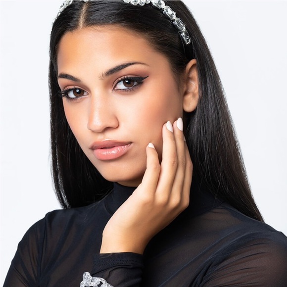 CRYSTAL CAGE LINK CHAIN BRACELET - Picture 3 of 3